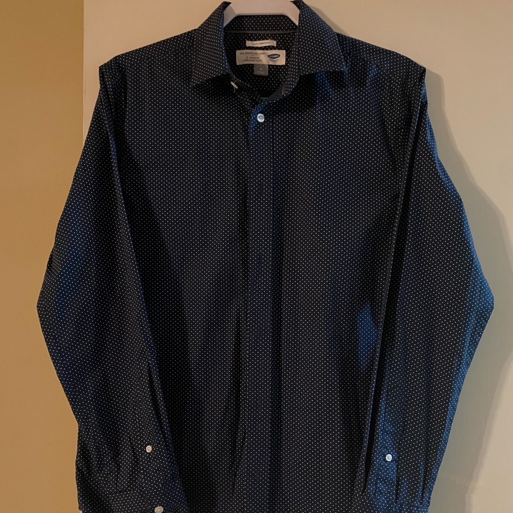Men’s long sleeve polka dot shirt Old Navy
